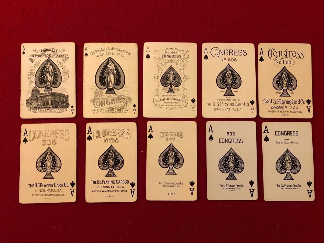 10 different designs of ace of spades of the years