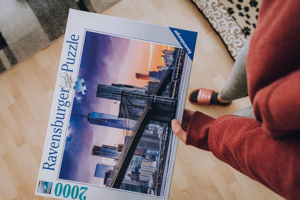 Buy another set of jigsaw puzzles of the same series, over time you will build a spectacular collection. 