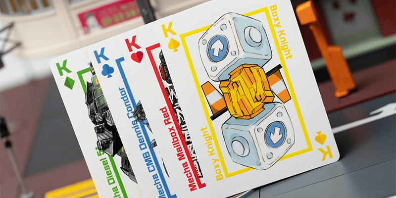 3 king custom designed playing cards