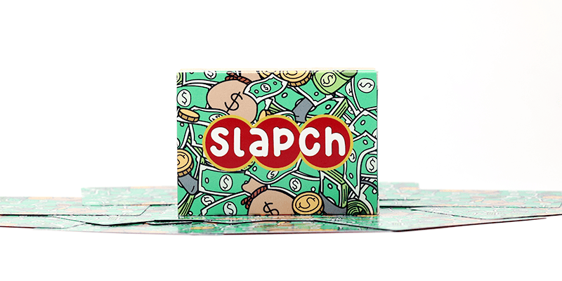 a custom designed puzzle named slapch