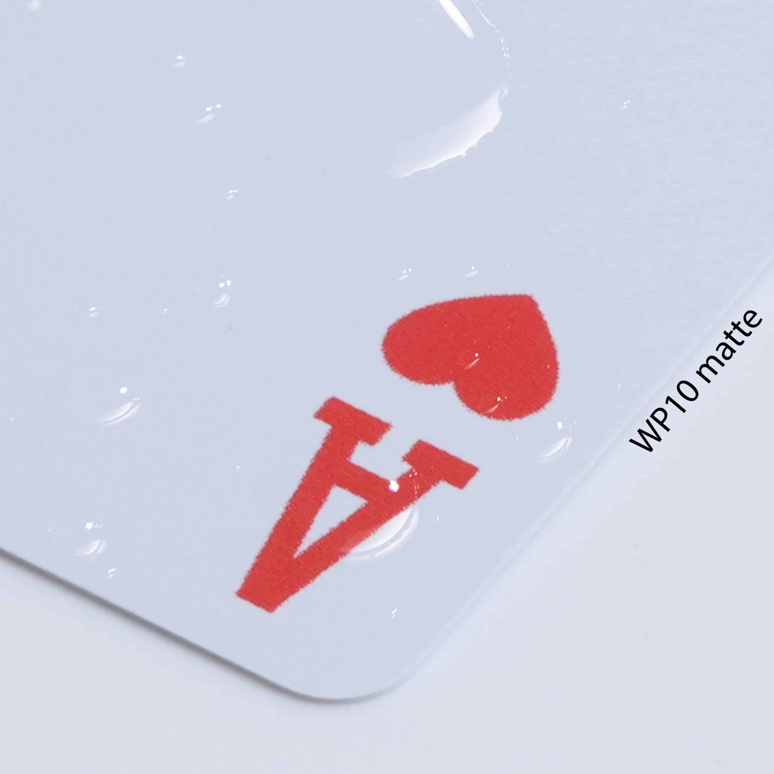 a playing card that made by WP10