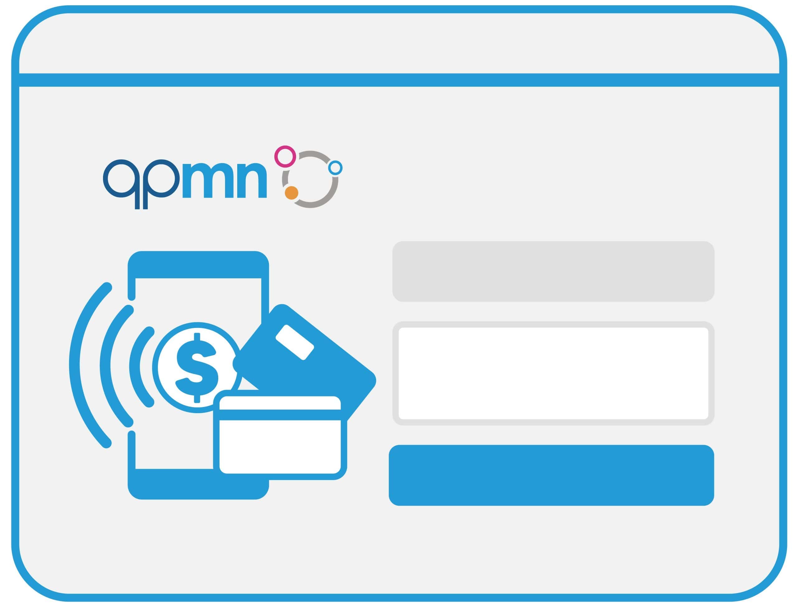 QPMN icon showing payment stage