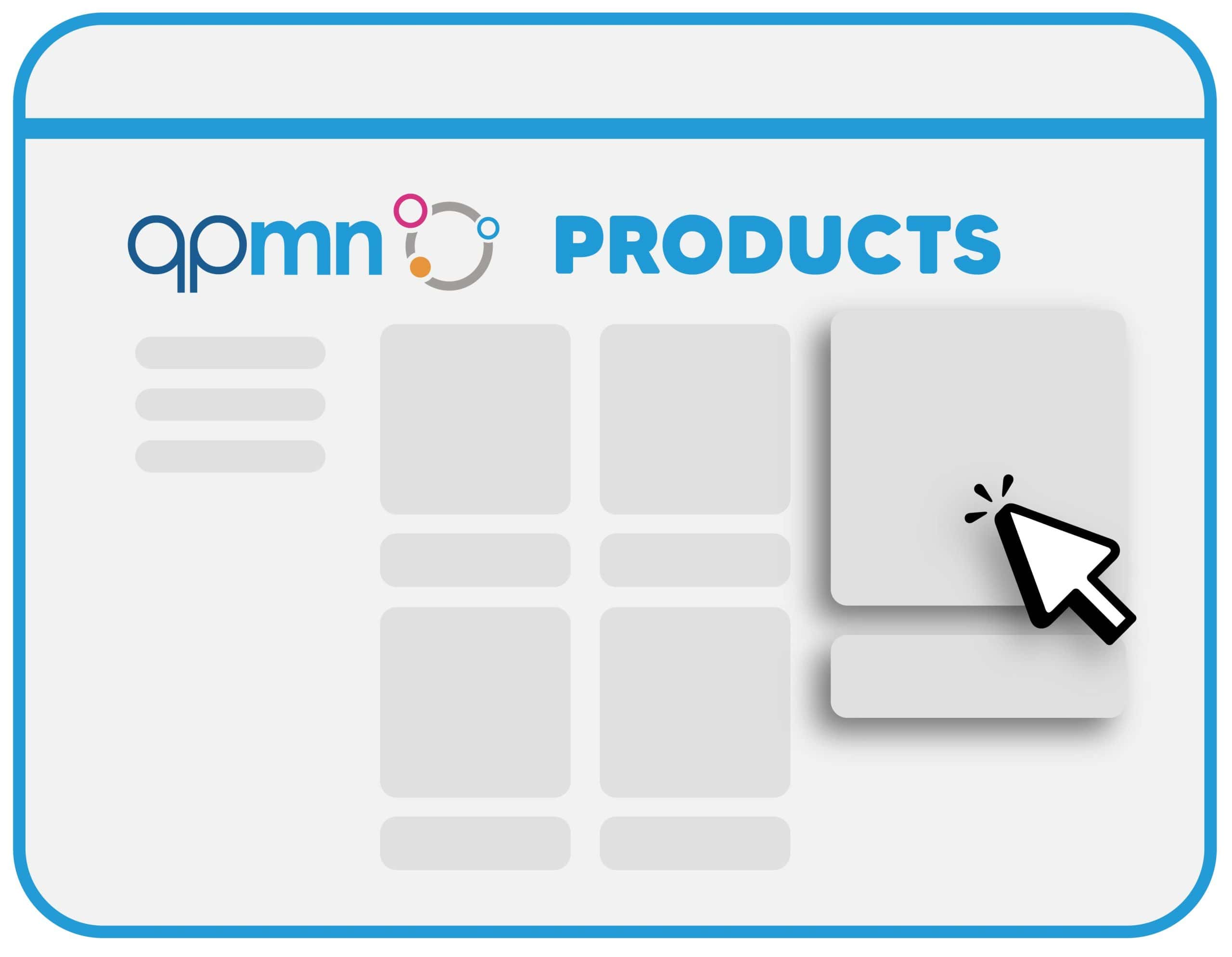 QPMN icon showing products
