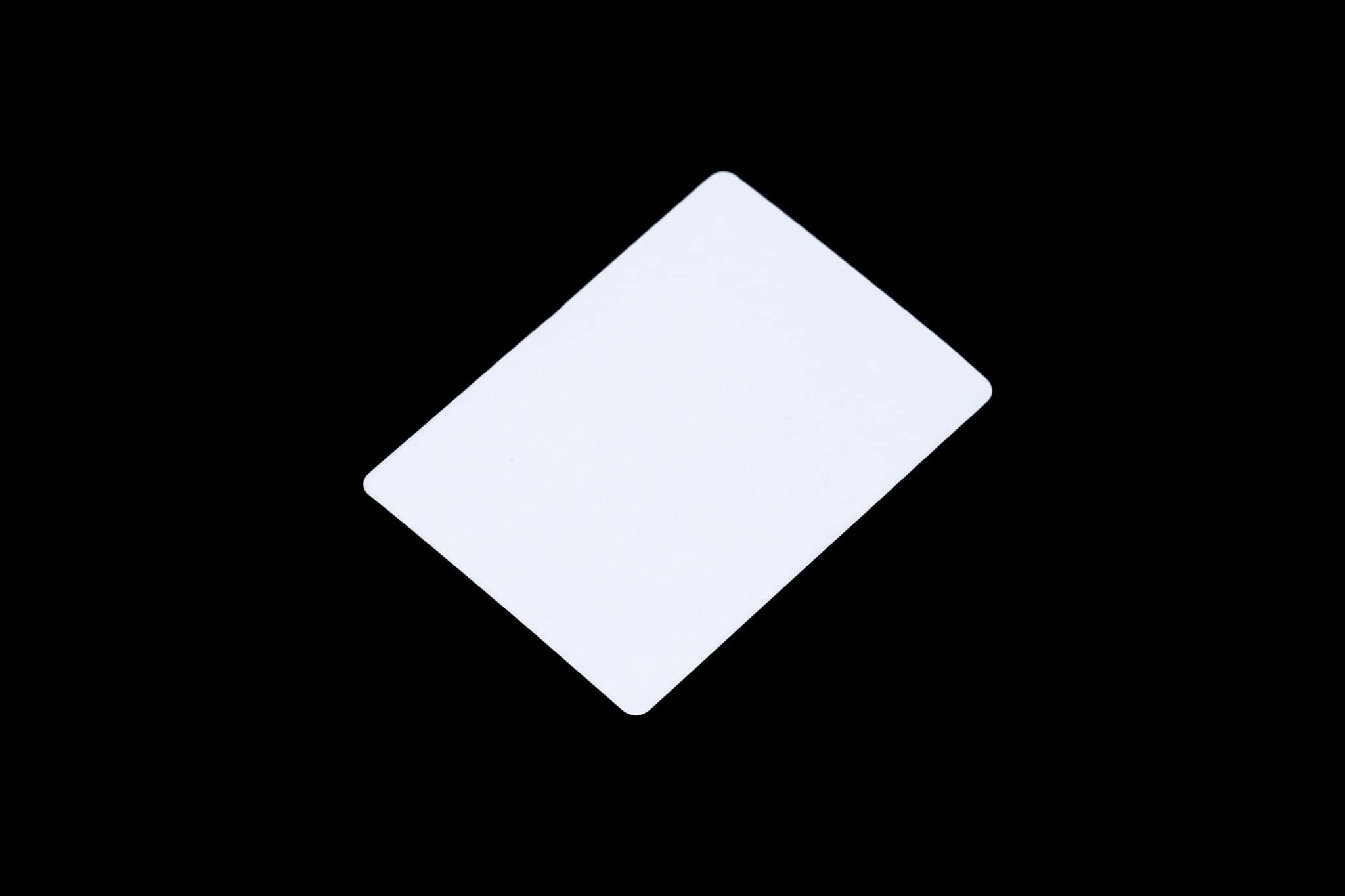 Black background with which playing card in the middle