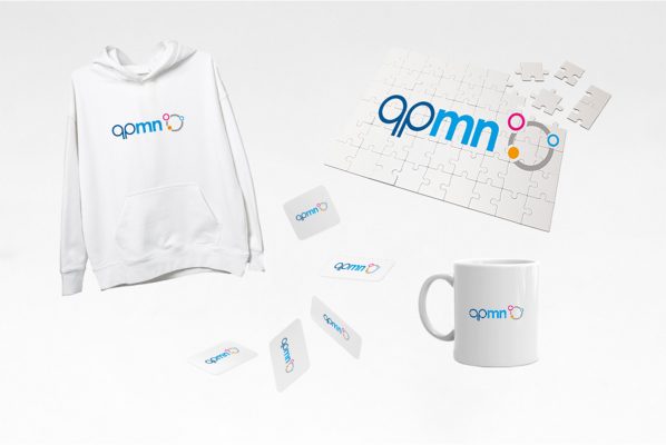 white labeled print on demand product with QPMN logo
