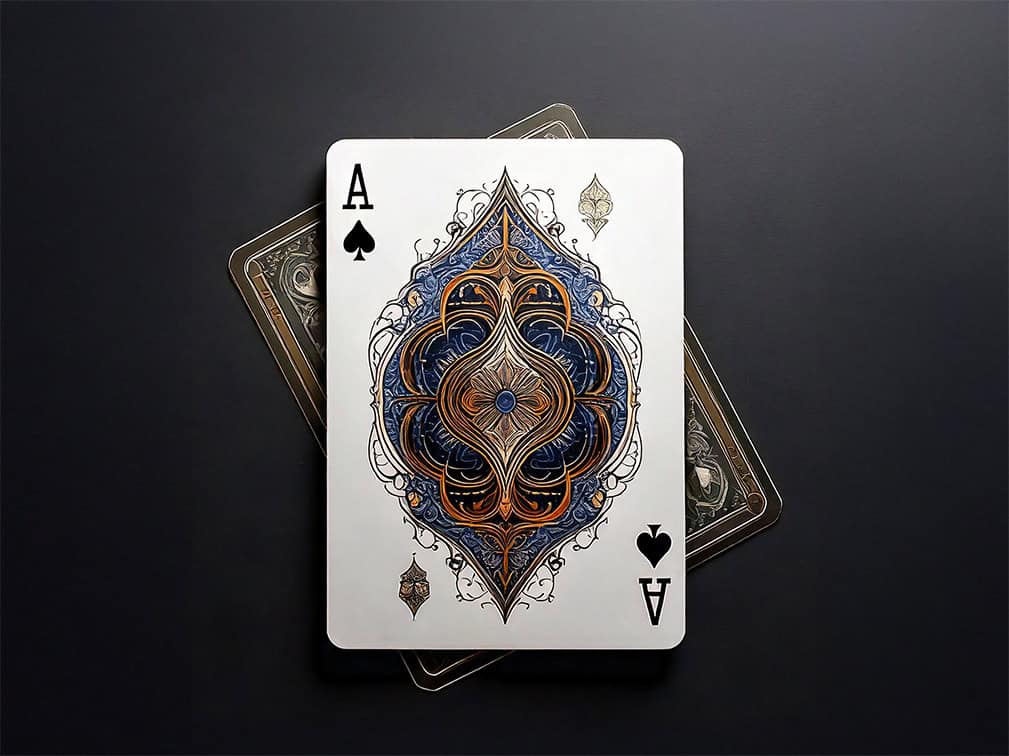 ace of spade playing card design