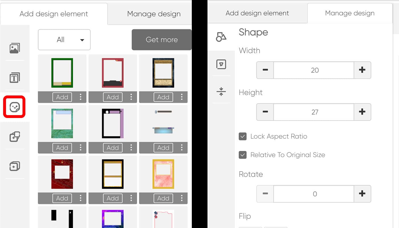 screenshot of qpmn sticker library