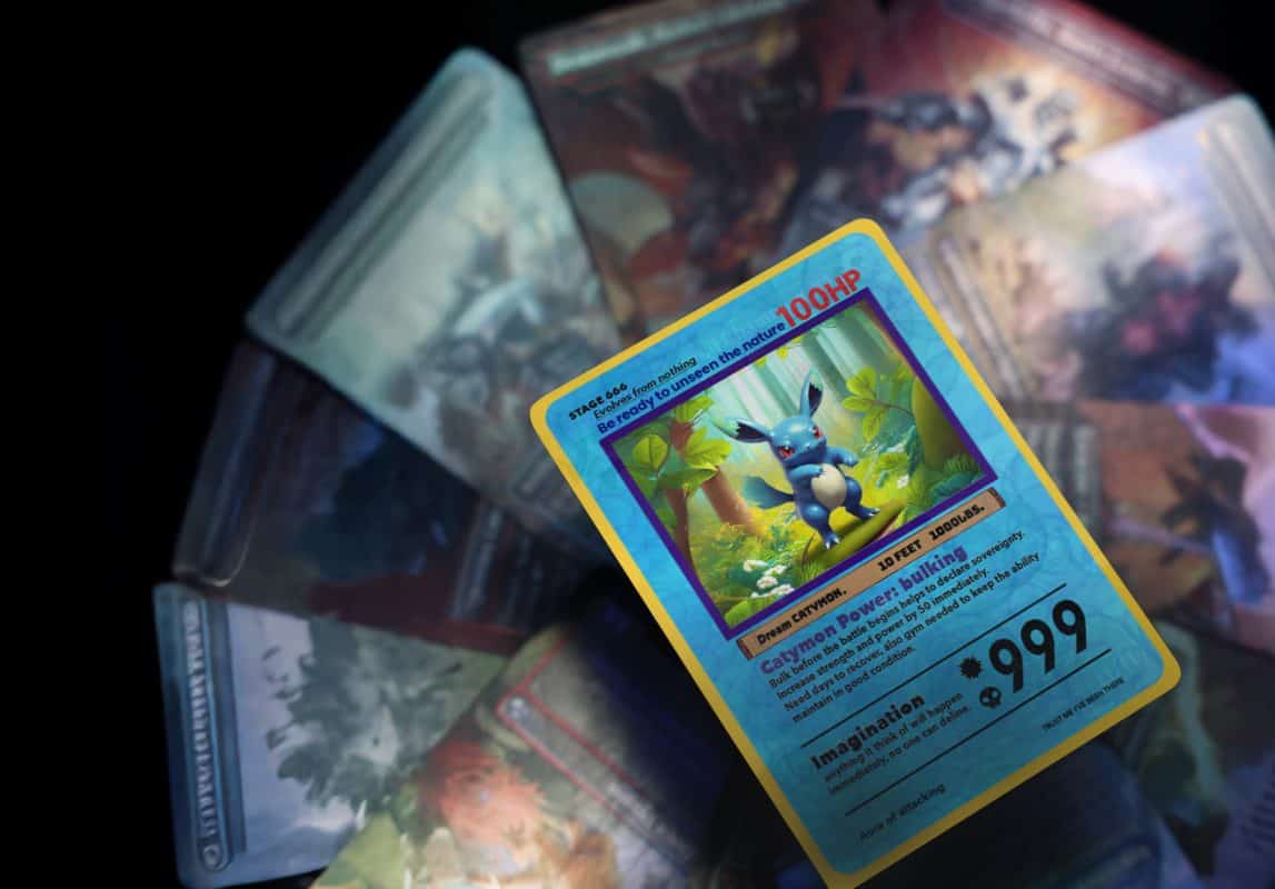 pokemon like trading card