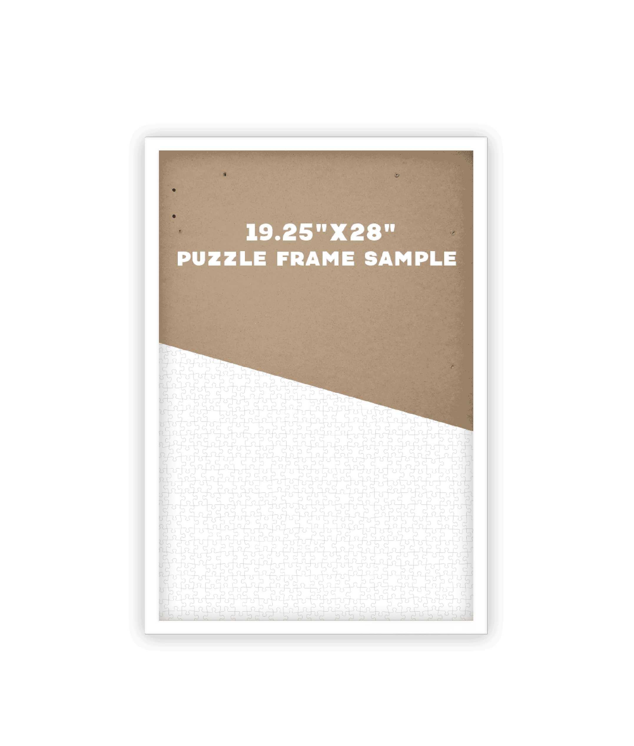 smaller jigsaw frame with dimension