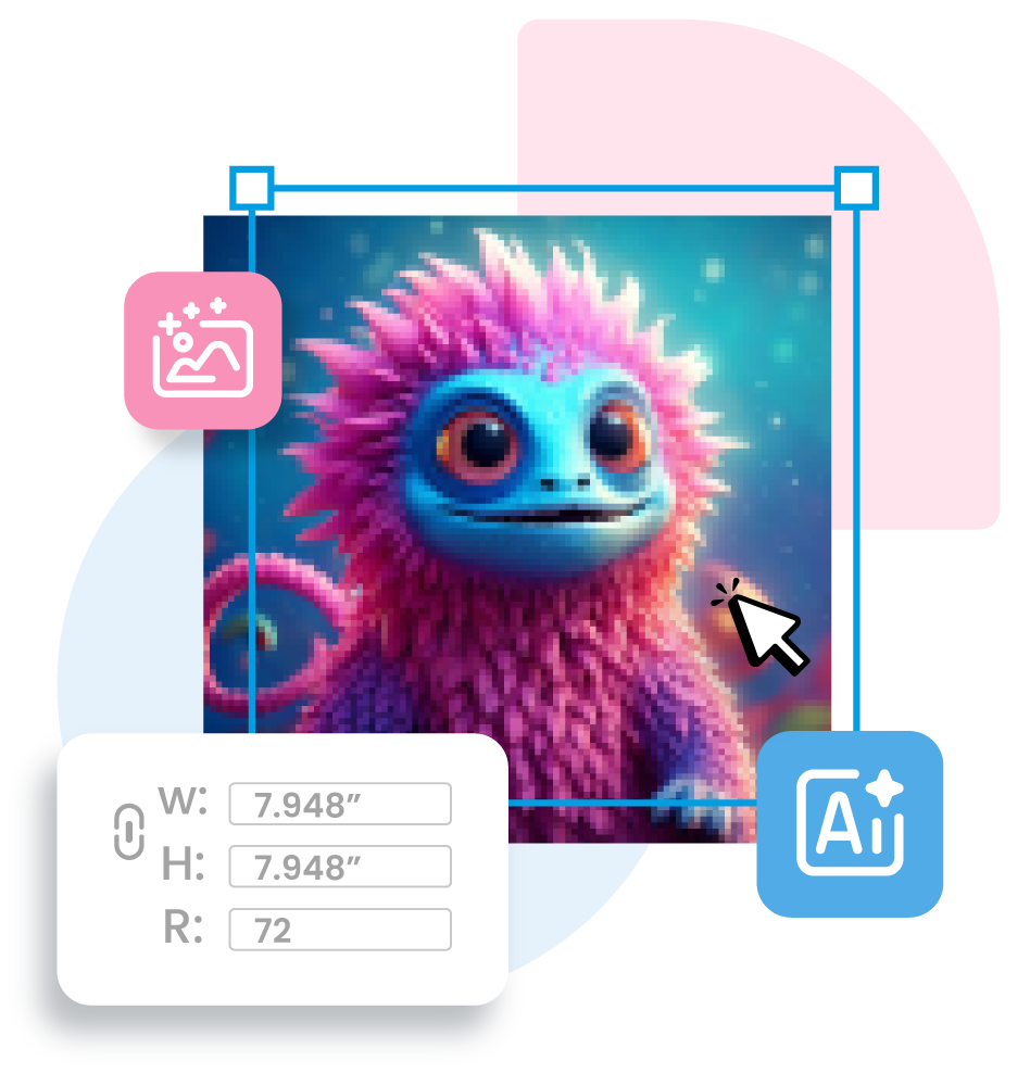 pixelated ai image