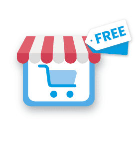 a shop icon