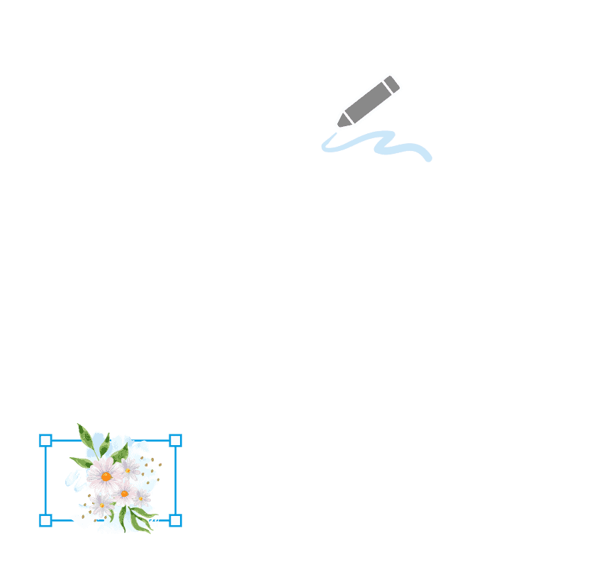icons of pen and card