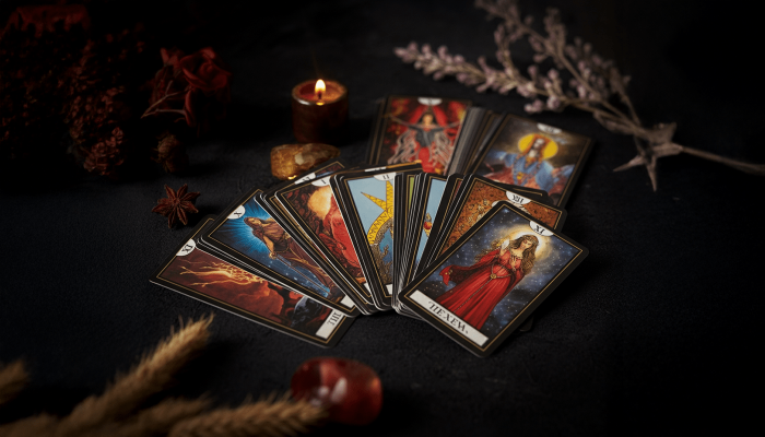 deck of major arcana tarot cards