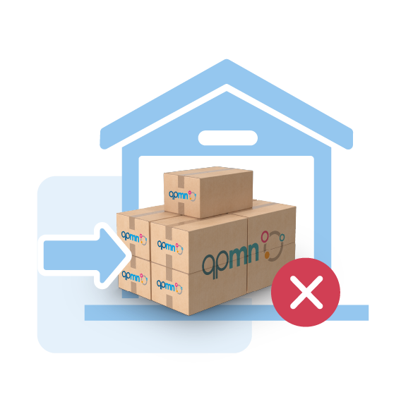 boxes in a house