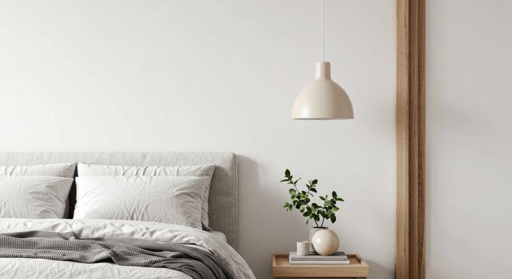 bedroom with minimal items