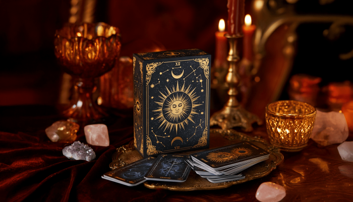 beautiful custom designed tarot card box