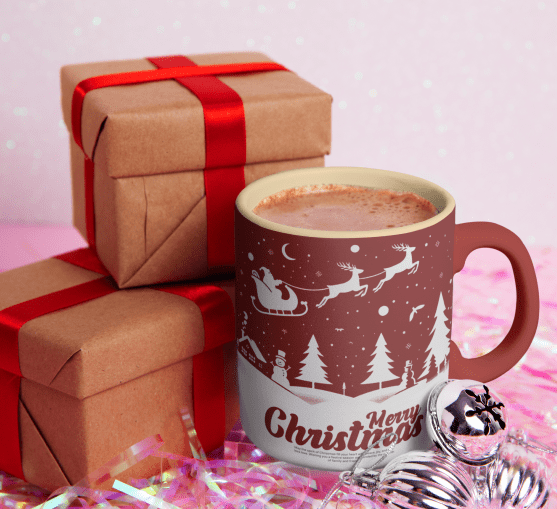 custom Christmas mug