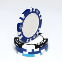 poker chips stacked on each other